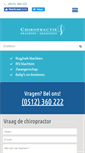 Mobile Screenshot of chiropractiedrachten.nl